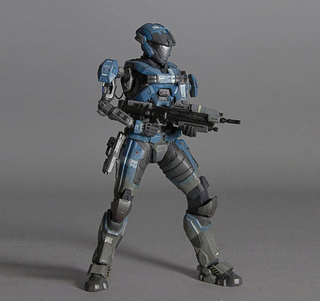 Illustration for article titled Get Up Close With Halo: Reach's Fancy Action figures